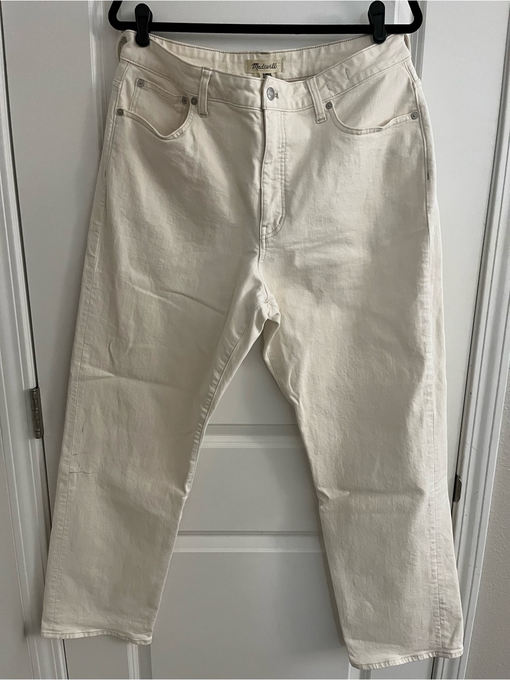 Madewell The Curvy '90s Straight Jean in Vintage Canvas
